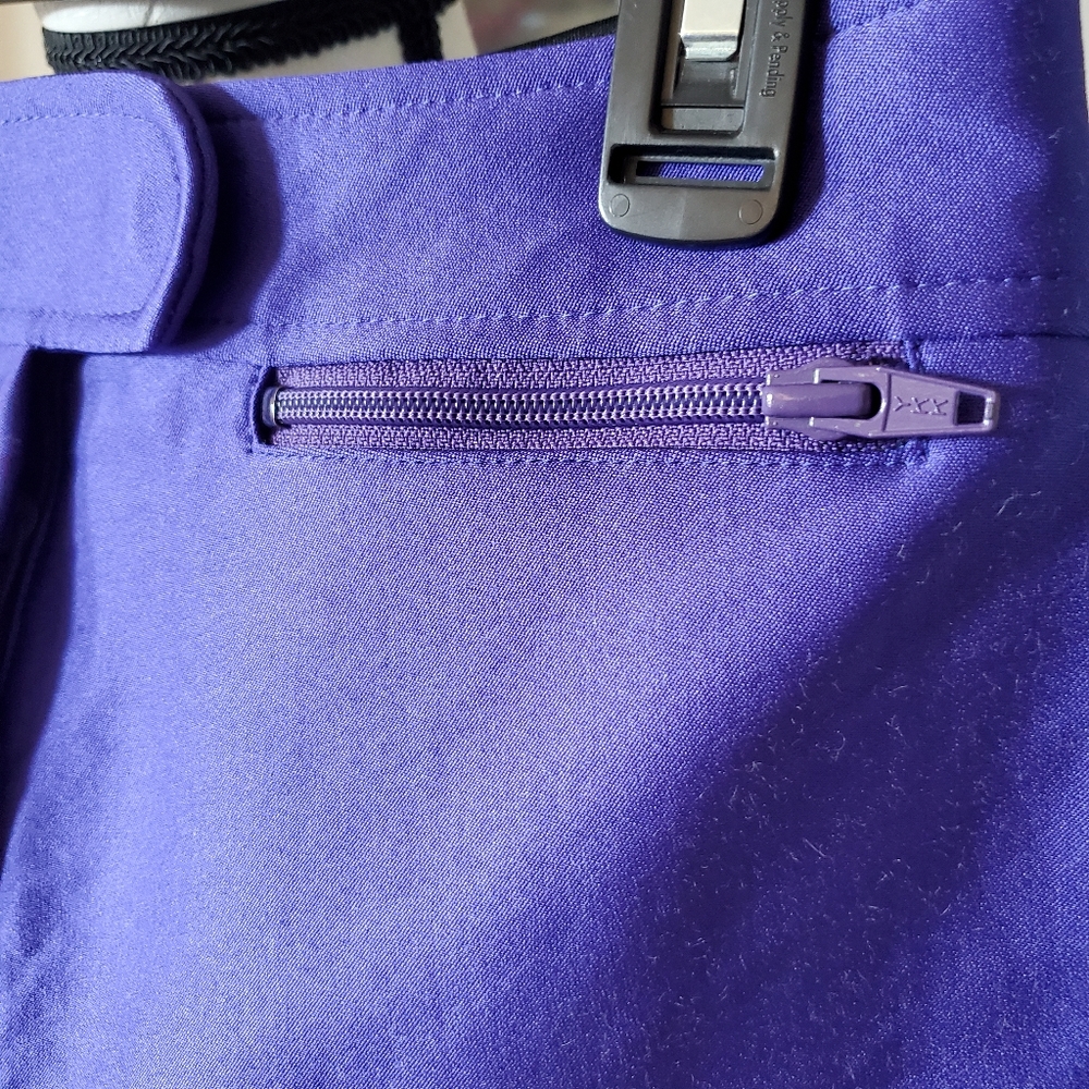 Fera Skiwear Purple Stirrup Pants - Picture 3 of 12